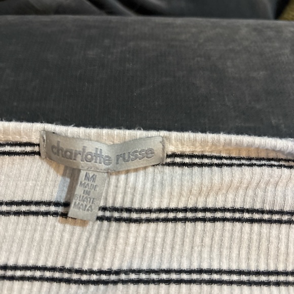 Striped Ruched Top - Picture 3 of 3